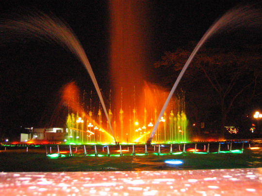 老挝音乐喷泉